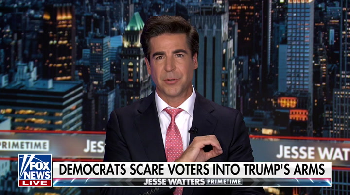 Jesse Watters Primetime : FOXNEWSW : October 21, 2024 5:00pm-6:00pm PDT