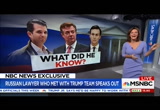 MSNBC Live With Velshi and Ruhle : MSNBCW : July 11, 2017 8:00am-9:00am PDT