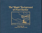 Cover of edition MagicBackgroundOfPearlHarborVolumeIIIAugust51941October171941