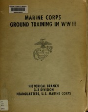 Cover of edition marinecorpsgroun00unit