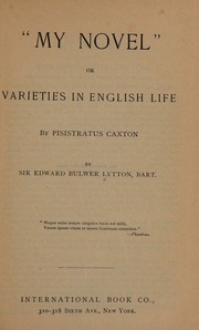 Cover of edition mynovelorvarieti0000lytt