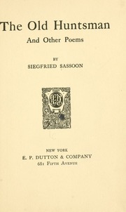 Cover of edition oldhuntsmanother00sass